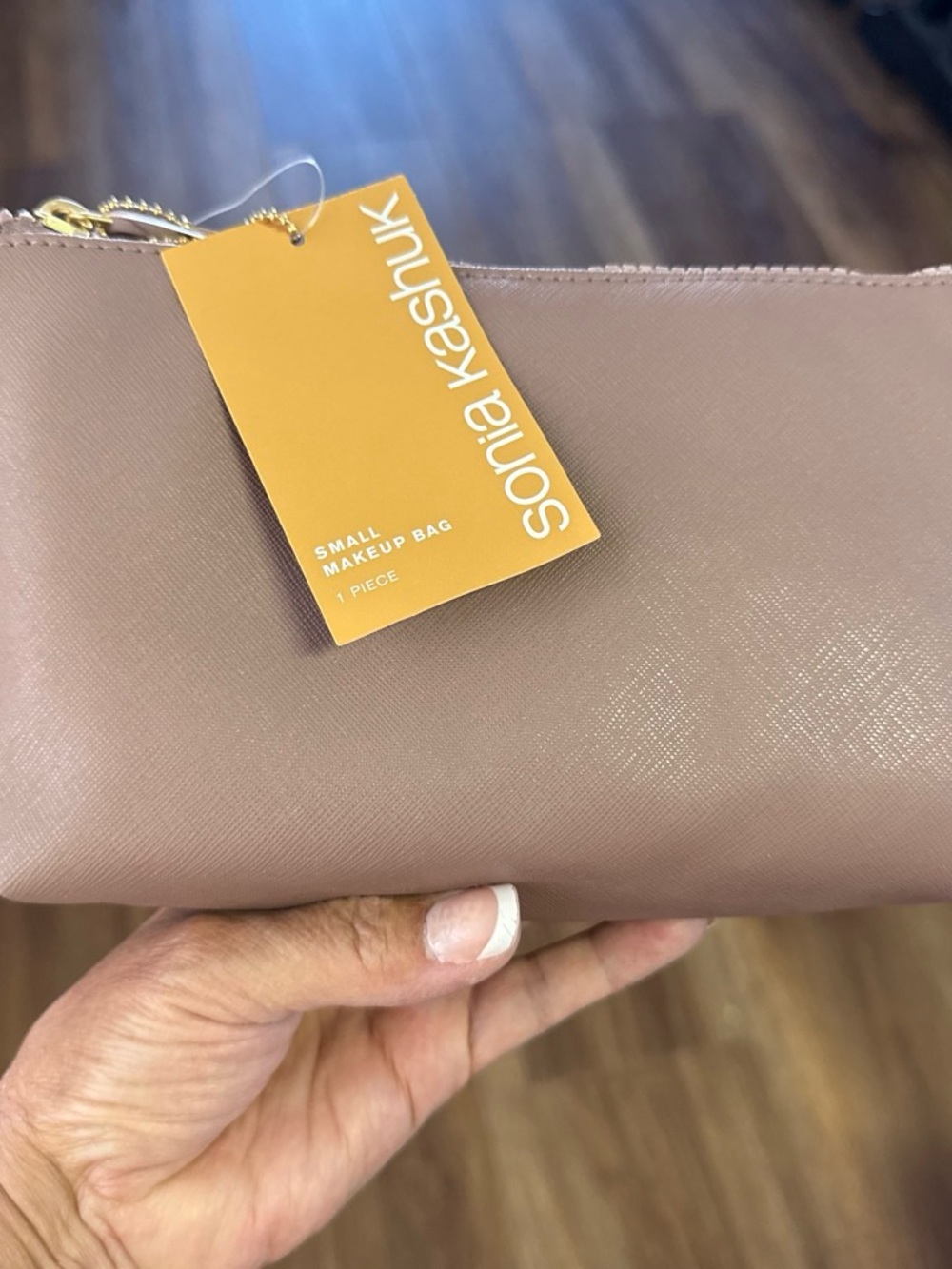Sonia Kashuk Dusty Mauve Small Makeup Pouch